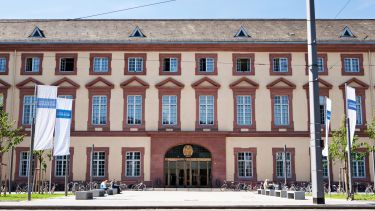University of Mannheim from the outside.