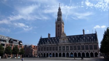 Exterior photo of Katholieke Universiteit Leuven library