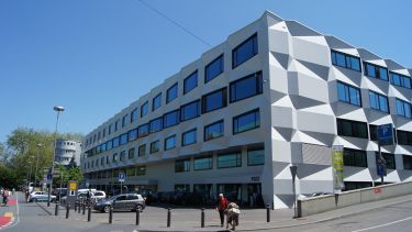 Luzern university from the outside