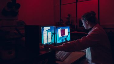 Confocal laser scanning microscope