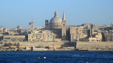 Malta skyline.