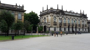 Outside Politecnico di Milano