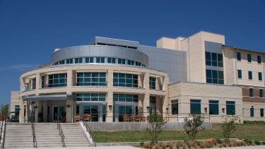A residence hall at University of Texas at Dallas