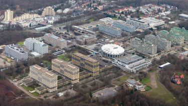 Aerial view of Ruhr Universitat Bochum