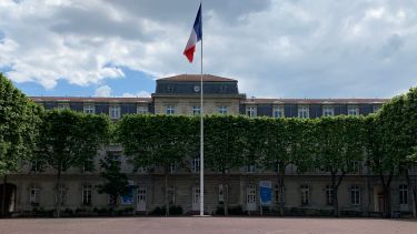 Université de Lyon – Sciences Po from the outside.