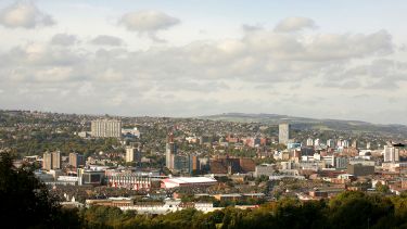 A lovely scenic view of Sheffield.