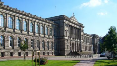 Strasbourg university from the outside. 