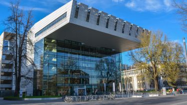 The outside of RWTH Aachen University