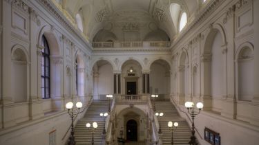 Inside Vienna university.