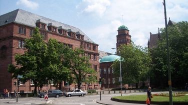University of Freiburg from the outside. 