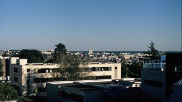 Aerial view of Universite du Maine, Le Mans