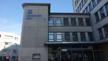Exterior photo of Ghent University