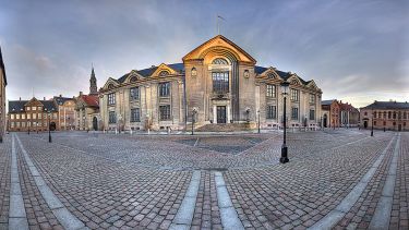 The main university building at the University of Copenhagen