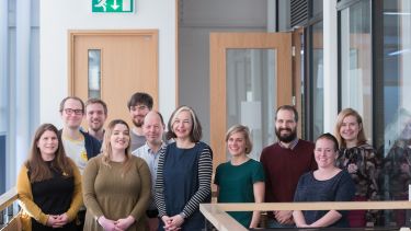 a group of staff from the SMI