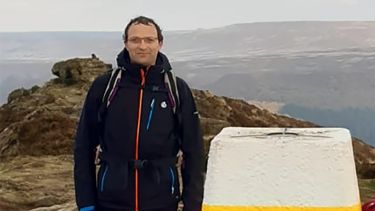 Loic M Barrault in the peak district