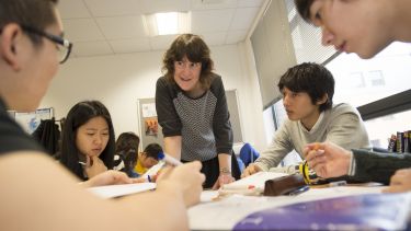 EDU - teacher in classroom
