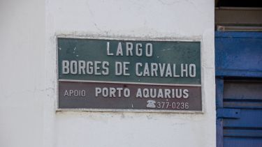 Street signs in Brazil