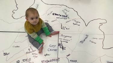 EDU - child on language map