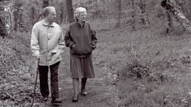 Brian and Ellen Mayes in Ecclesall Woods