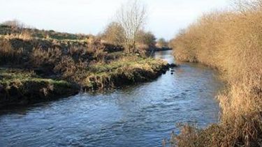 A restored channel in the Don catchment.