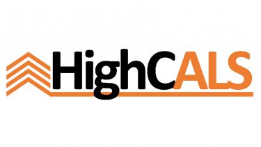 The logo for HighCals. It is black and orange.