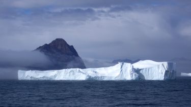 An iceberg in the north west Atlantic