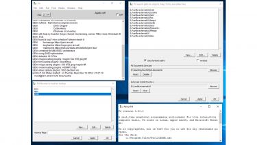 Screenshot of a computer screen with Vanilla 0.5 open