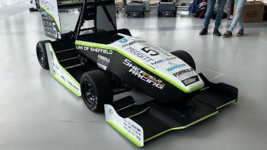 A photo of the 2019 Sheffield Formula Racing car
