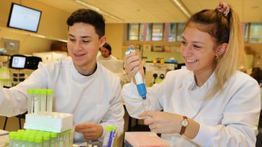 Students in Perak teaching lab