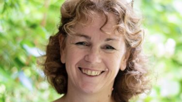 A profile photograph of Emma Heywood. 