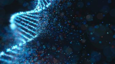 Stock image of DNA
