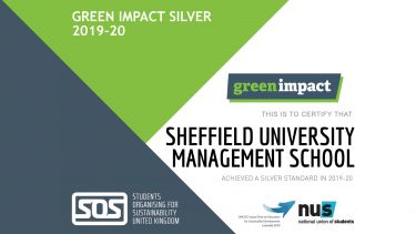 Green Impact Award 2020