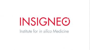 Logo - Text reads Insigneo Institute for in silico medicine