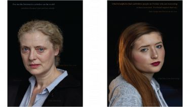 Space for Sharing photography exhibition: "People who are experiencing emotional distress."
