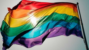 A LGBT+ flag 