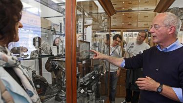 An image of the Alfred Denny museum exhibits.