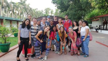 A group of History students at the Ashoka summer school.