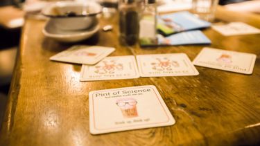 Pint of Science coasters