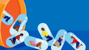 Image of people struggling with addiction 