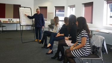 Presenting a workshop for ITN MIMIC.