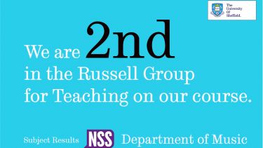 2nd in the Russell group for teaching on our course