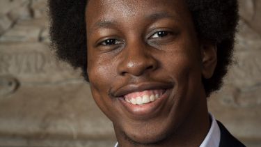 A smiling portrait of Anthony at the University of Sheffield