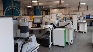 A photo of the basic characterisation lab