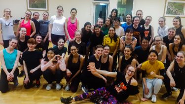 Zumba class