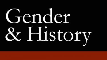 Gender and History Journal Logo