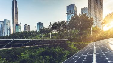 Roof top solar installation