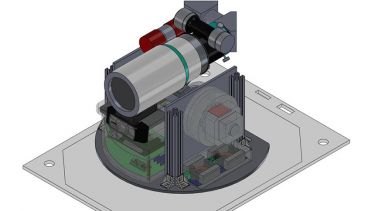 The solar telescope designed by science and engineering students at the University of Sheffield