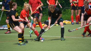 Sport Sheffield women's hockey game in action