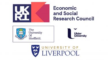 Logos of ESRC, University of Sheffield, Ulster University and University of Liverpool