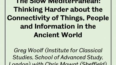 Poster for research seminar to be held 1 December